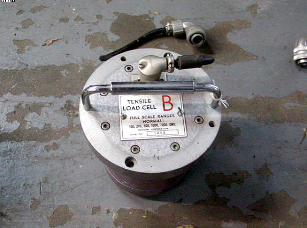 INSTRON Load Cell "B", 2000 g cap, (100, 200, 500, 1000, 2000g),